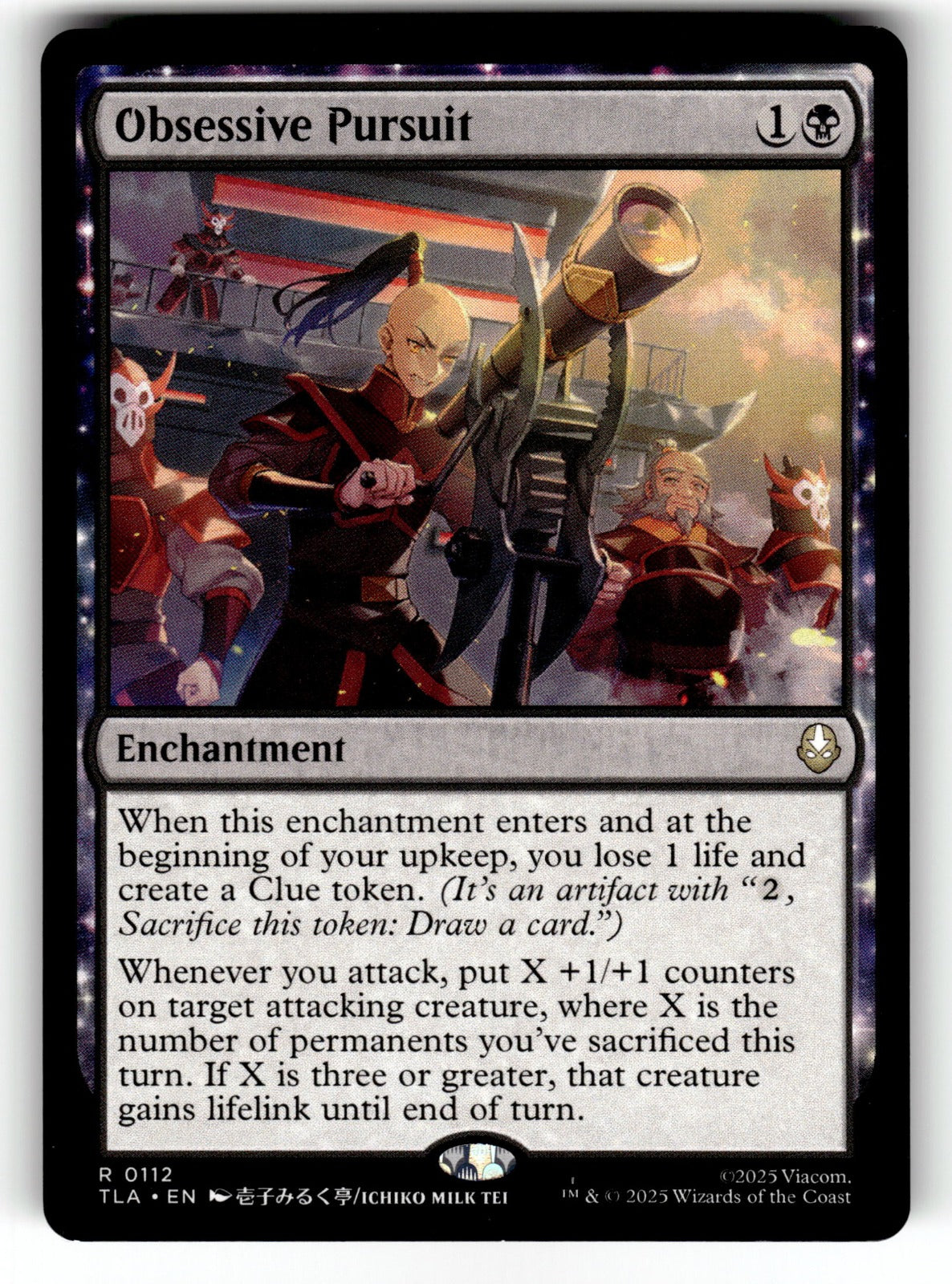 Obsessive Pursuit – 112 TLA: Avatar: The Last Airbender R NM