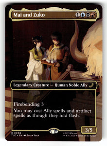 Mai and Zuko (Borderless) – 68 TLE: Avatar: The Last Airbender: Eternal-Legal R NM