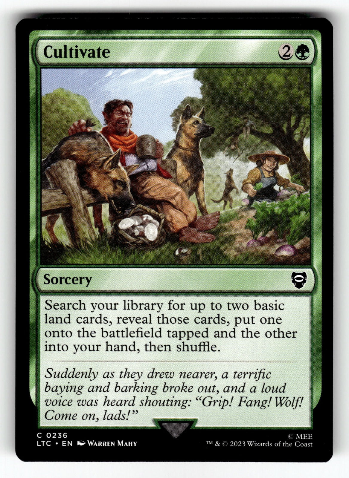 Cultivate – 236 LTC: Commander: The Lord of the Rings: Tales of Middle-earth C LP
