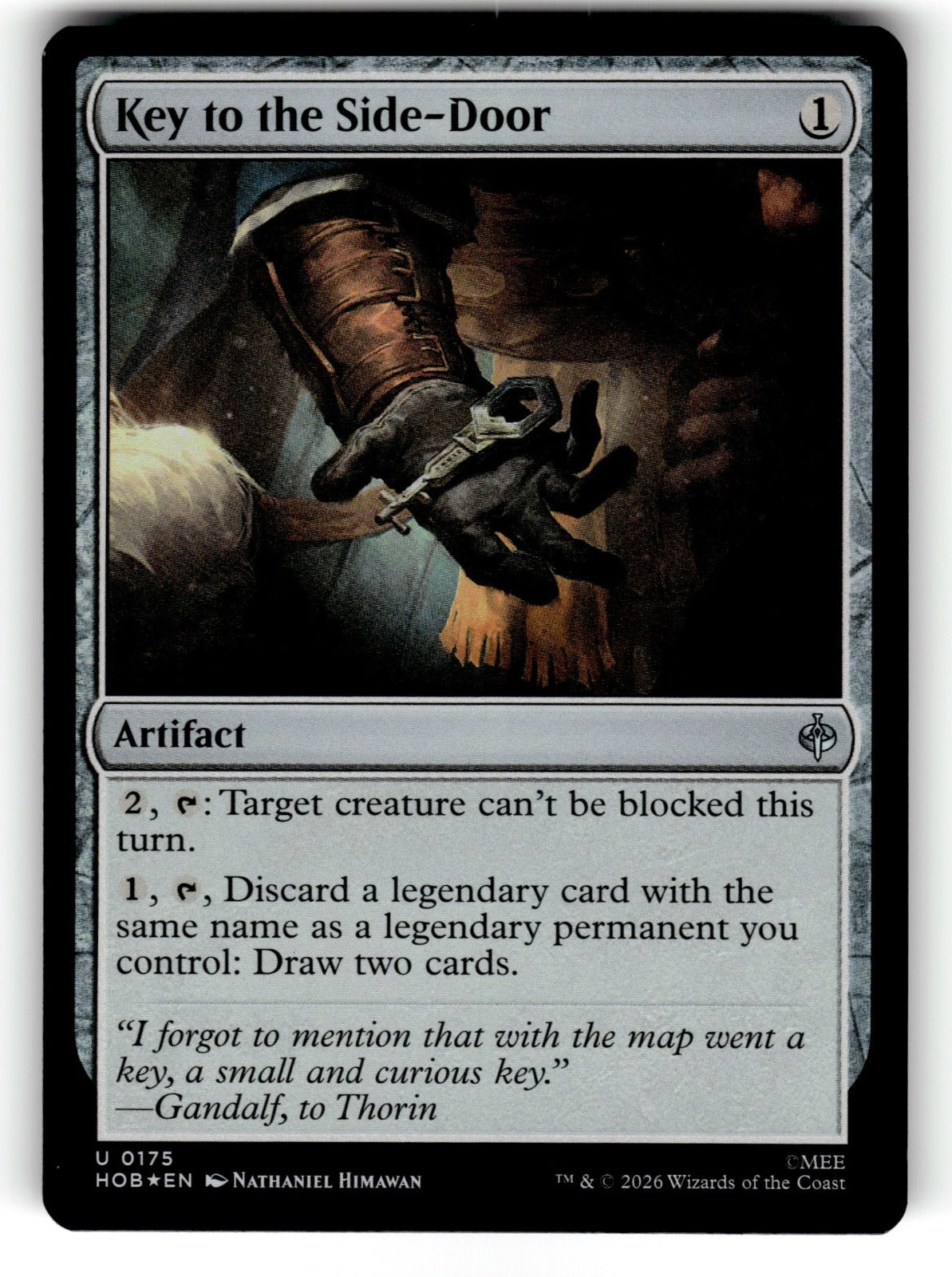 Key to the Side-Door – 175 HOB: The Hobbit U Foil NM