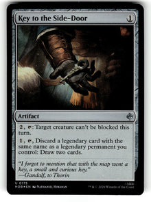 Key to the Side-Door – 175 HOB: The Hobbit U Foil NM