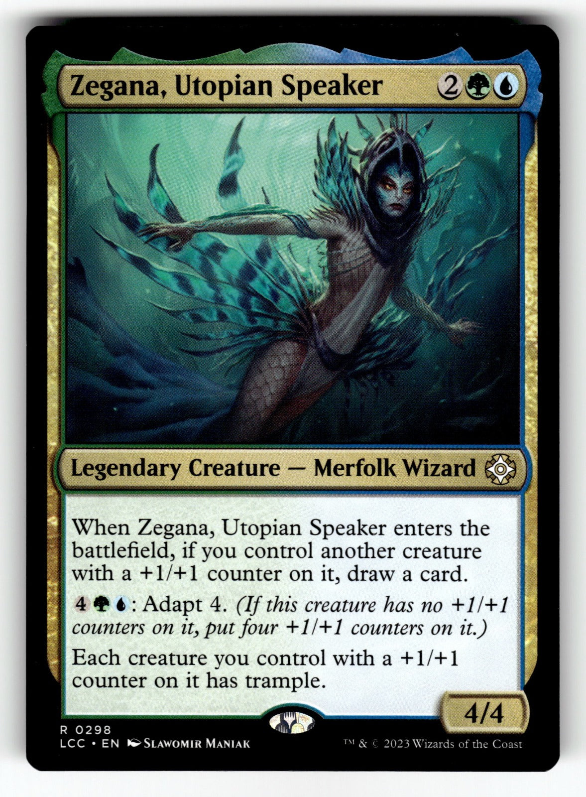 Zegana, Utopian Speaker – 298 LCC: Commander: The Lost Caverns of Ixalan R NM