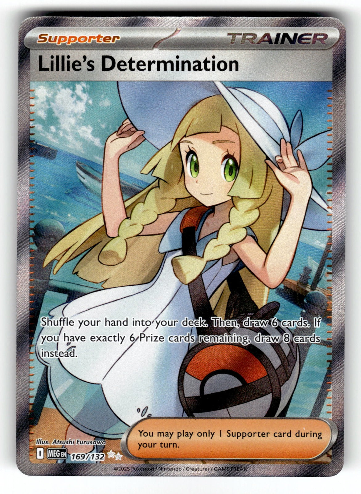 Lillie's Determination – 169/132 MEG: ME01: Mega Evolution Ultra Rare HoloNM