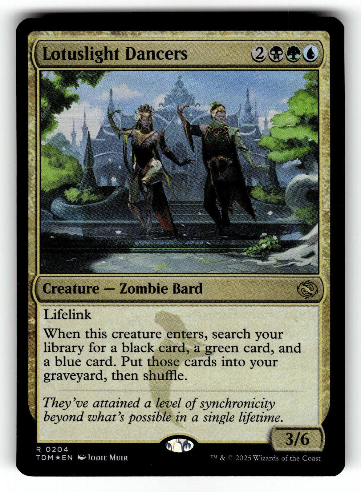 Lotuslight Dancers – 204 TDM: Tarkir: Dragonstorm R Foil NM