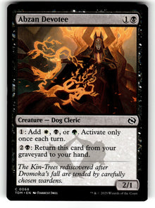 Abzan Devotee – 68 TDM: Tarkir: Dragonstorm C NM