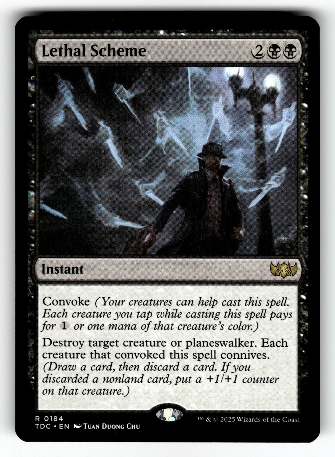 Lethal Scheme – 184 TDC: Commander: Tarkir: Dragonstorm R NM