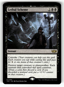 Lethal Scheme – 184 TDC: Commander: Tarkir: Dragonstorm R NM