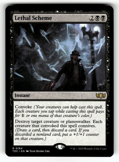 Lethal Scheme – 184 TDC: Commander: Tarkir: Dragonstorm R NM