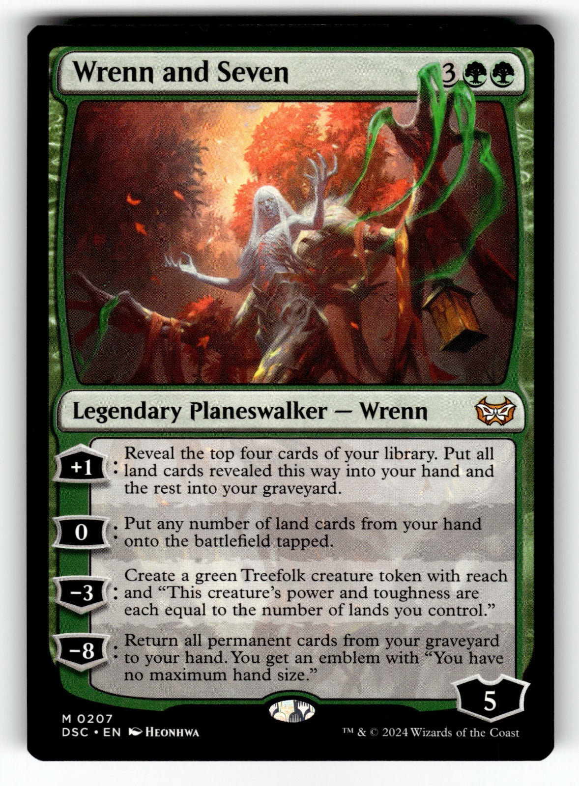 Wrenn and Seven – 207 DSC: Commander: Duskmourn: House of Horror M NM