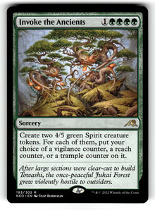 Invoke the Ancients – 193 NEO: Kamigawa: Neon Dynasty R NM