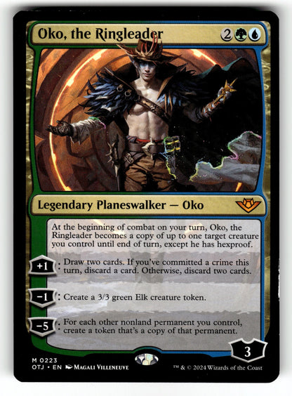 Oko, the Ringleader – 223 OTJ: Outlaws of Thunder Junction M NM