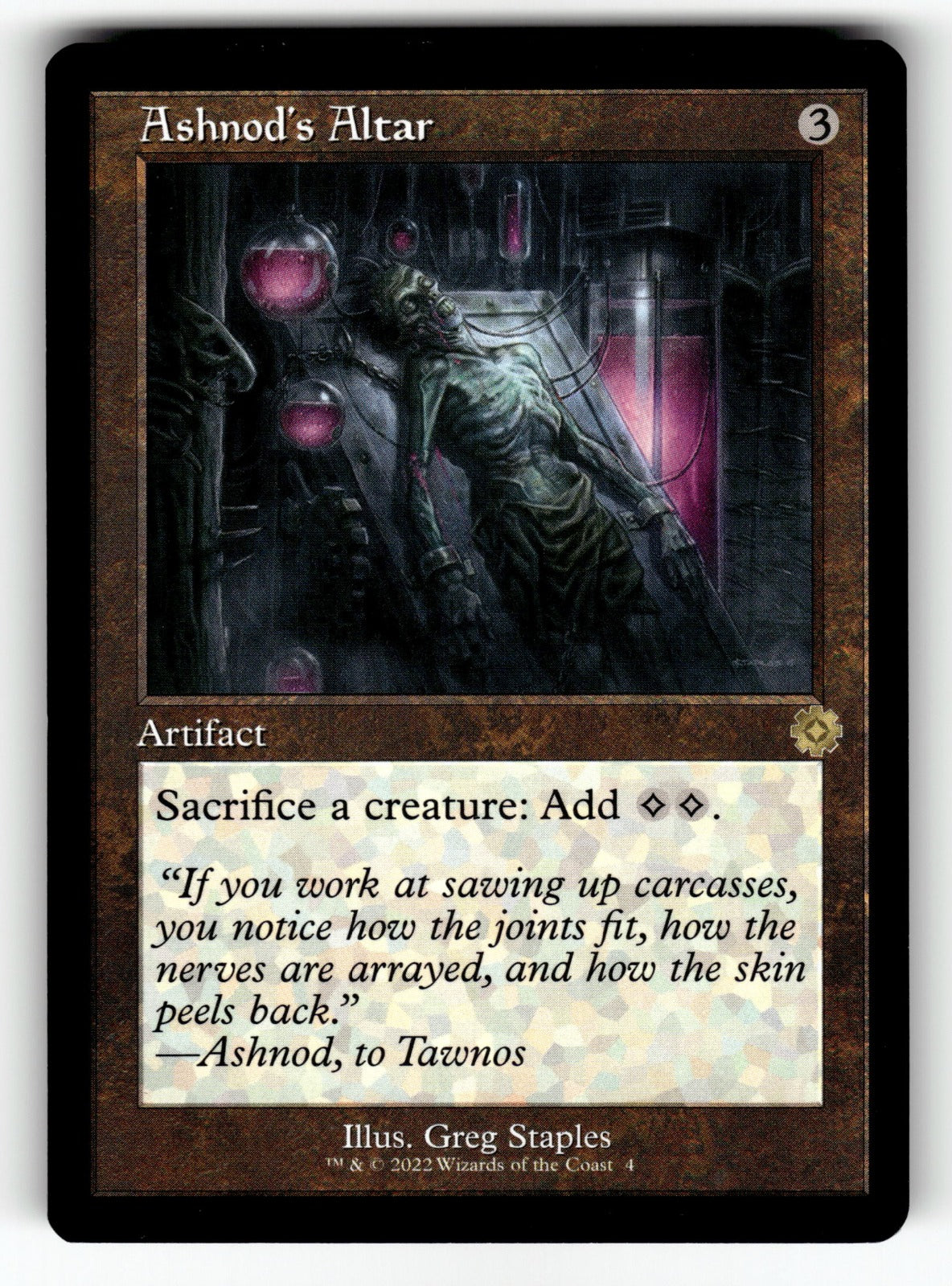 Ashnod's Altar – 4 BRR: The Brothers' War: Retro Frame Artifacts R NM