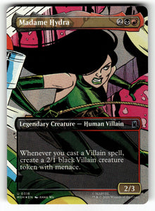 Madame Hydra (Borderless) – 318 MSH: Marvel Super Heroes U Foil NM