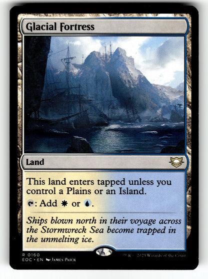 Glacial Fortress – 160 EOC: Commander: Edge of Eternities R NM