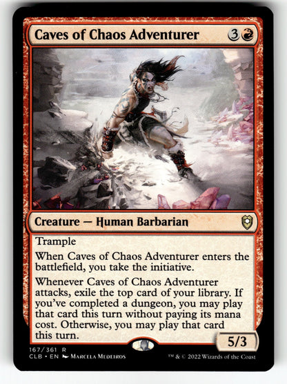 Caves of Chaos Adventurer – 167 CLB: Commander Legends: Battle for Baldur's Gate R NM