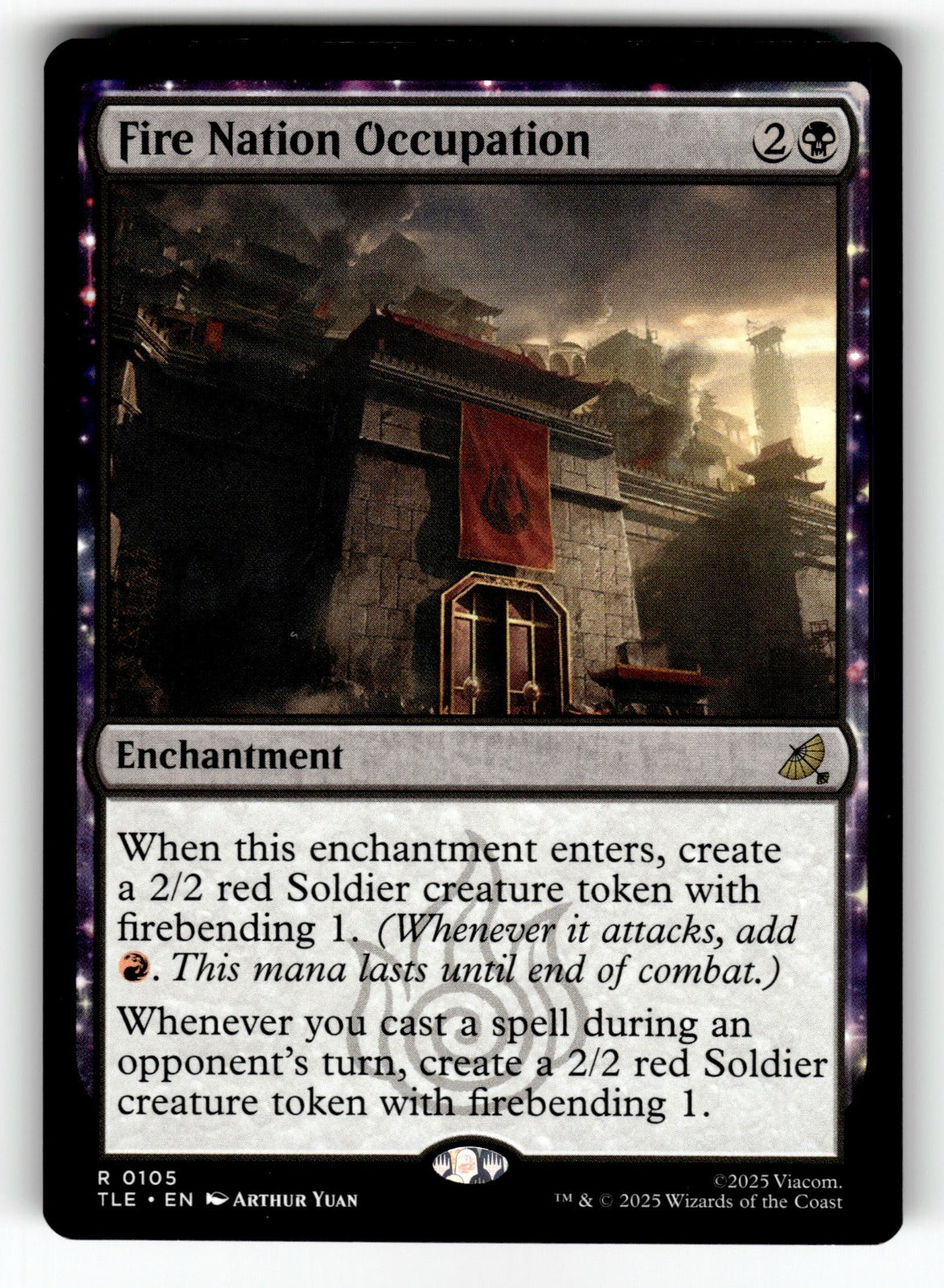 Fire Nation Occupation – 105 TLE: Avatar: The Last Airbender: Eternal-Legal R NM