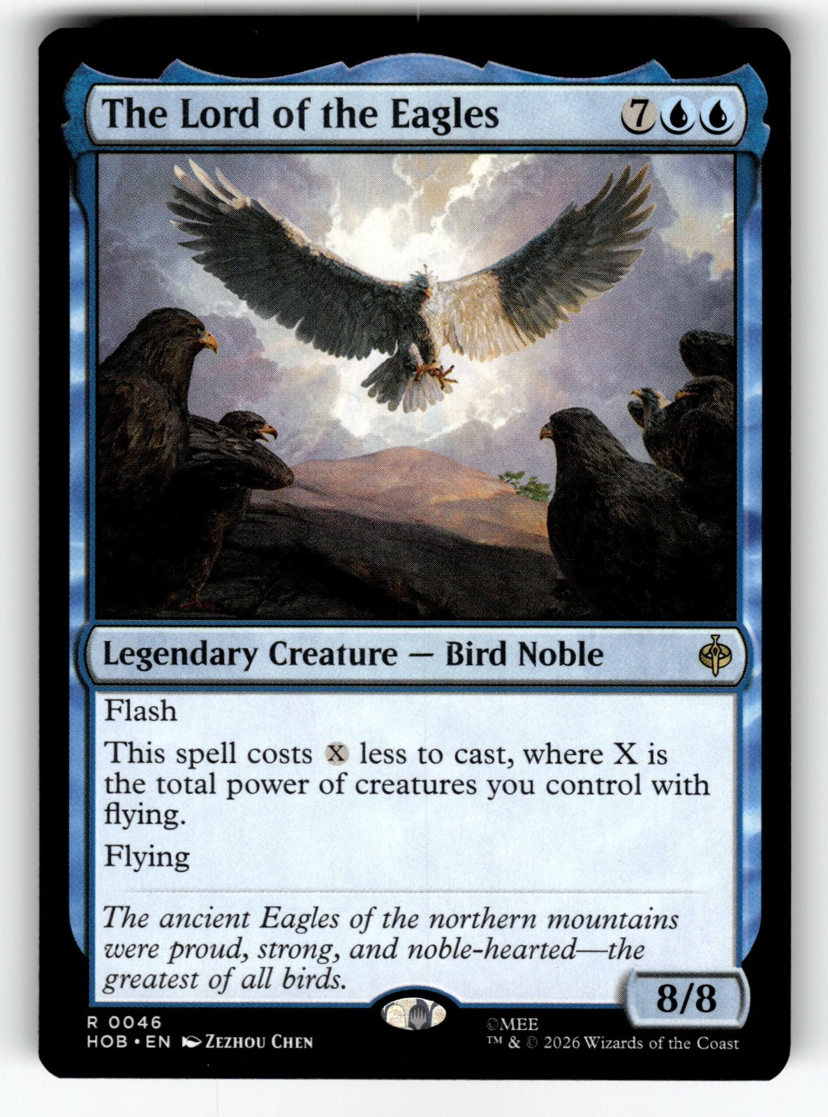 The Lord of the Eagles – 46 HOB: The Hobbit R NM