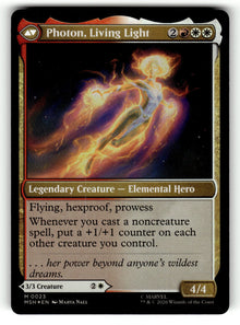 Monica Rambeau – 23 MSH: Marvel Super Heroes M Foil NM (Back)