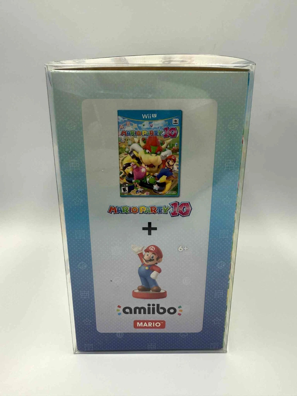 MARIO PARTY 10 + MARIO AMIIBO BUNDLE NINTENDO WII U SEALED NEW