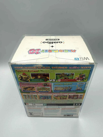 MARIO PARTY 10 + MARIO AMIIBO BUNDLE NINTENDO WII U SEALED NEW
