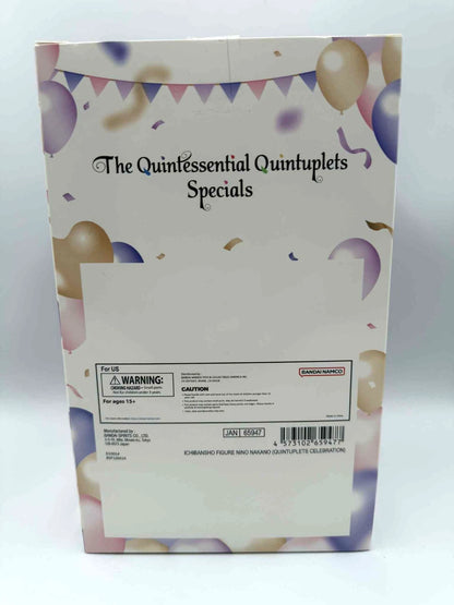 Nino Nakano Celebration The Quintessential Quintuplets Ichibansho Statue