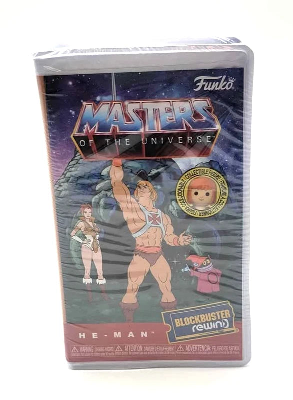 FUNKO Masters of the Universe “Blockbuster Rewind” – He-Man Figure -Never Opened
