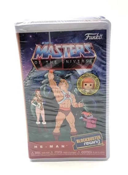 FUNKO Masters of the Universe “Blockbuster Rewind” – He-Man Figure -Never Opened