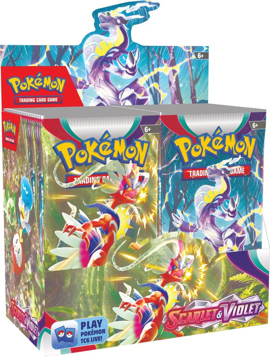 Pokemon Scarlet and Violet Booster